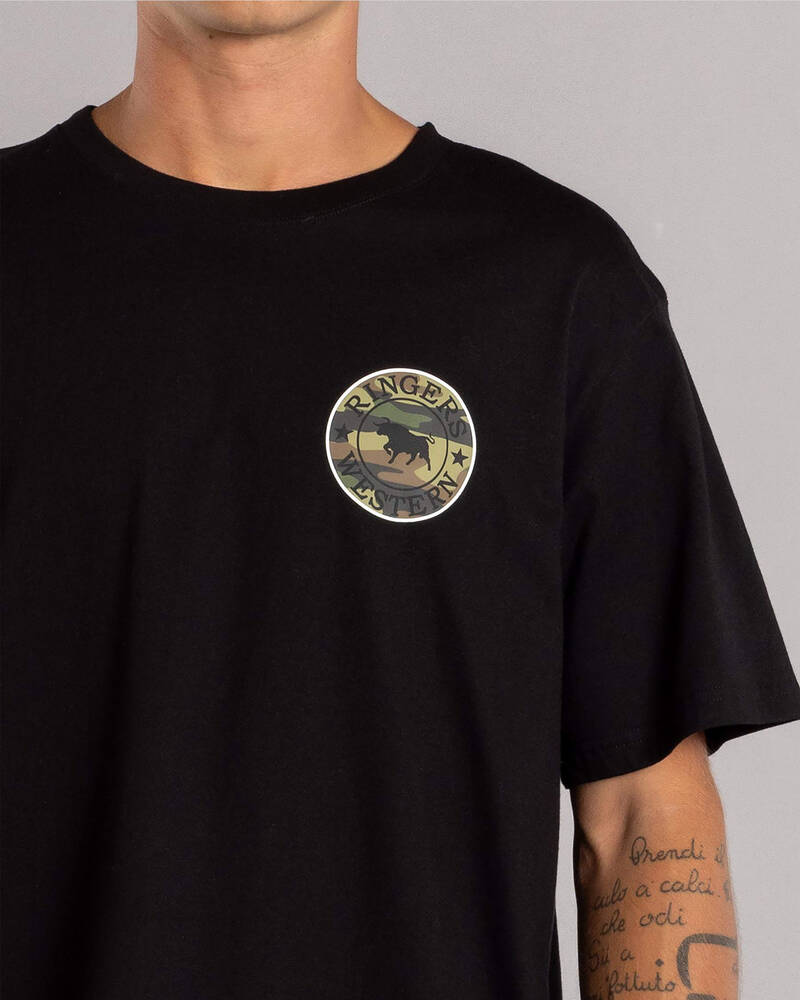 Ringers Western Signature Bull Relaxed T-Shirt for Mens