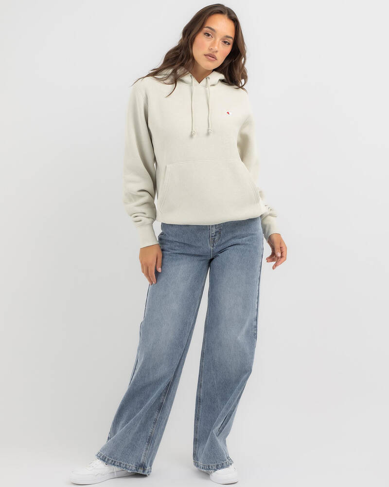 Champion Reverse Weave C Logo Hoodie for Womens