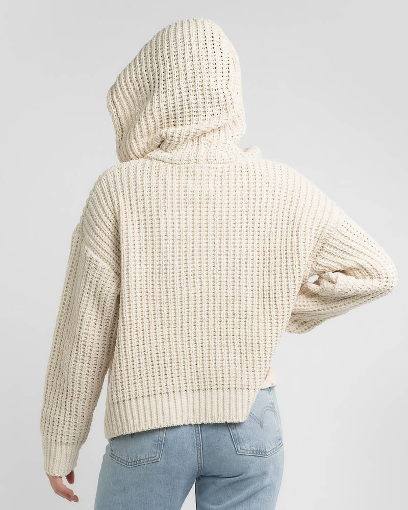 Billabong Nelly Knit Hoodie for Womens