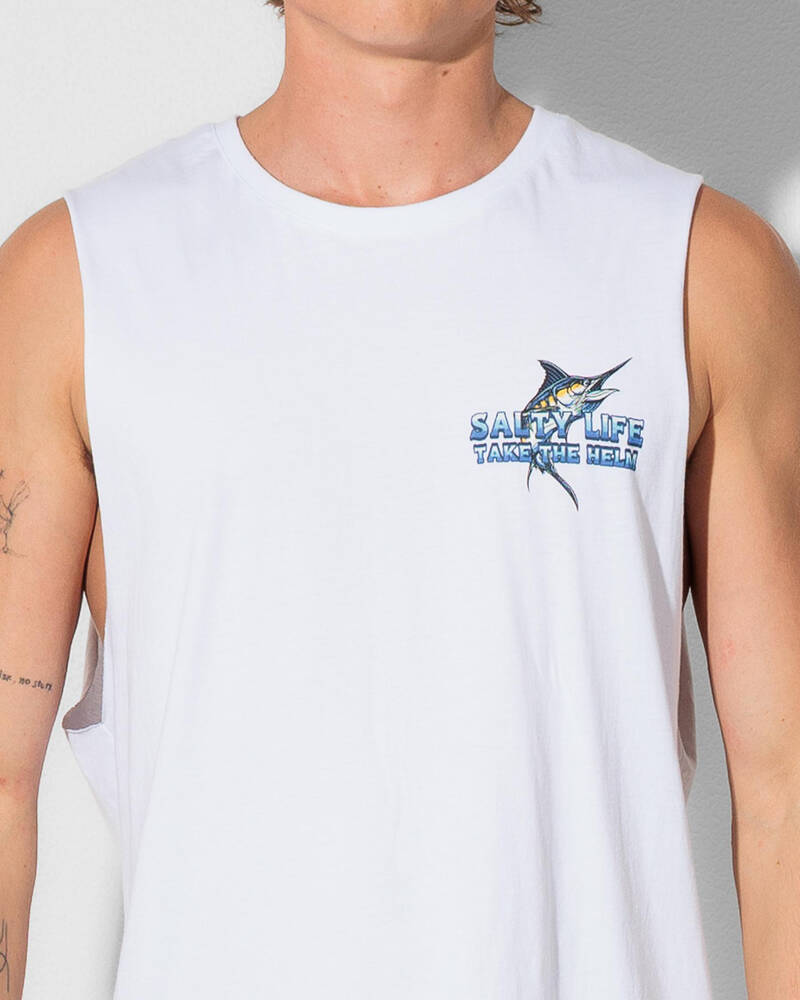 Salty Life Deepwater Helm Muscle for Mens