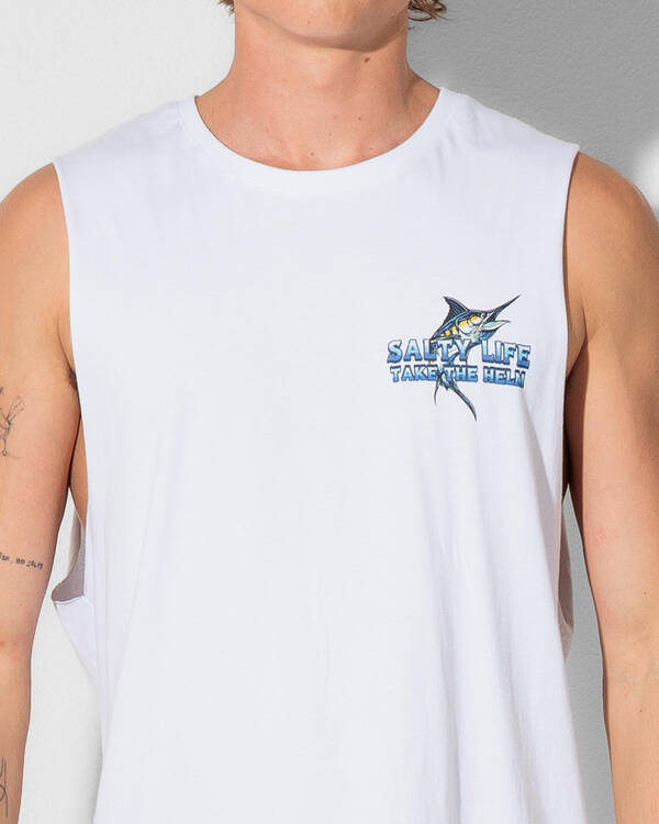 Salty Life Deepwater Helm Muscle for Mens