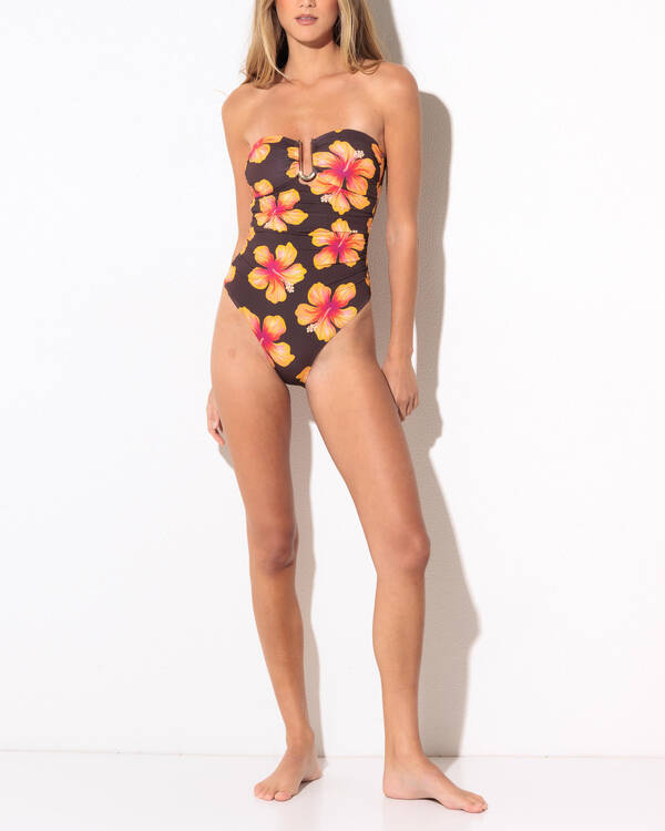 Topanga Tropic One Piece Swimsuit for Womens