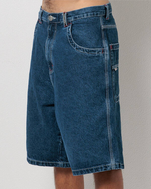 Rusty Turbo Baggy Denim Shorts for Mens