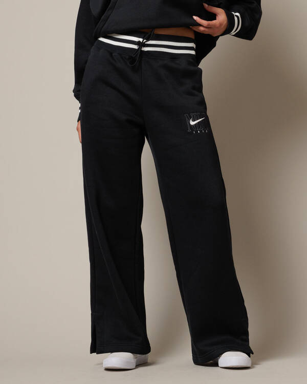 Phoenix High-Waisted Wide Leg Graphic Track Pants