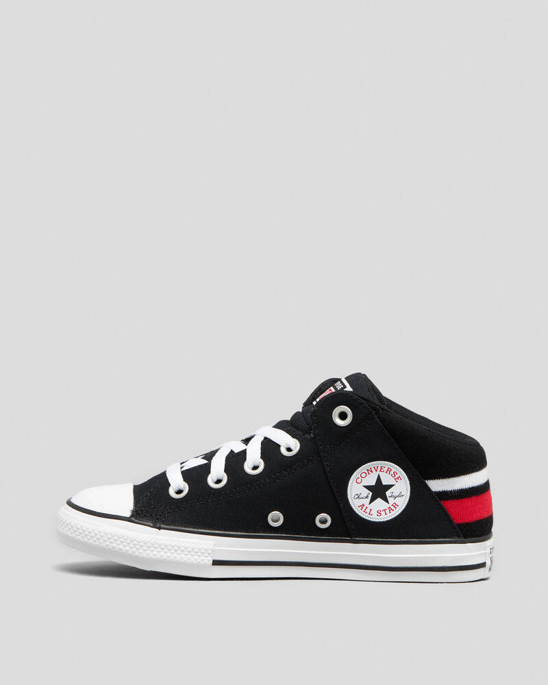 Converse Junior Boys' CTAS Axel Mid Shoes for Mens