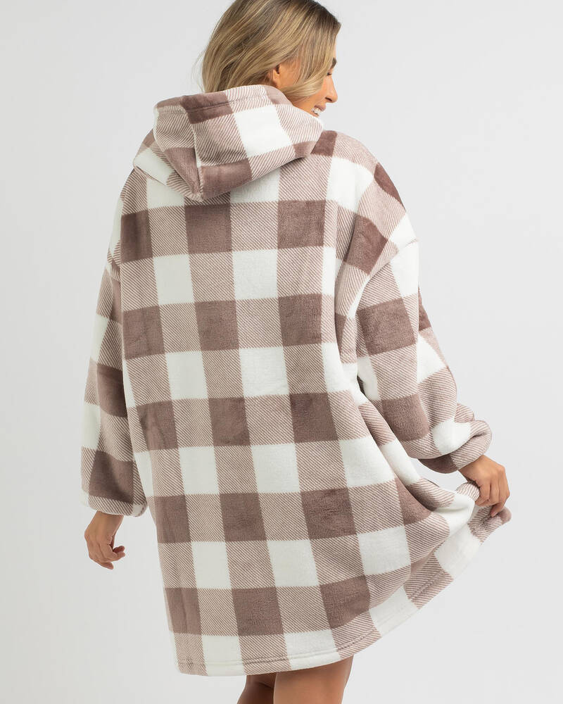Mooloola Jasper Hooded Blanket for Womens
