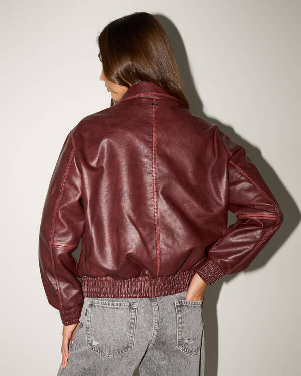 Ava And Ever Romeo Faux Leather Jacket for Womens