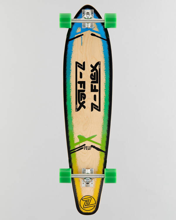Pop Blue Fade Roundtail 39.5" Longboard