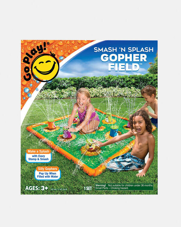 Go Play! Smash 'N Splash Gopher Field for Unisex