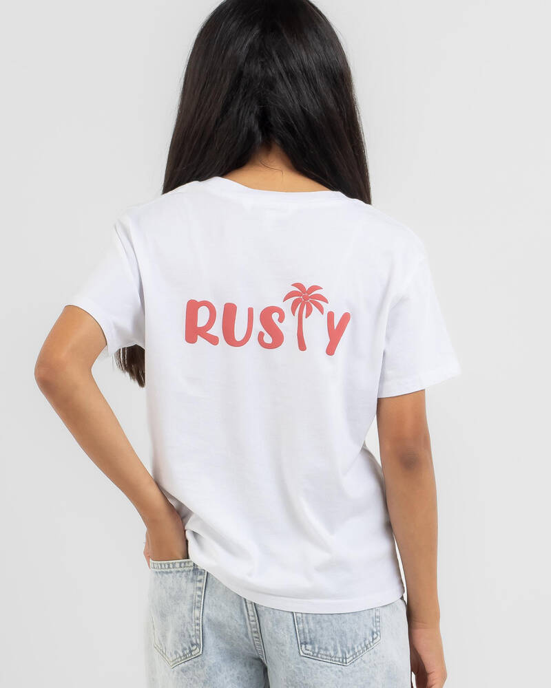 Rusty Girls' Palm T-Shirt for Womens