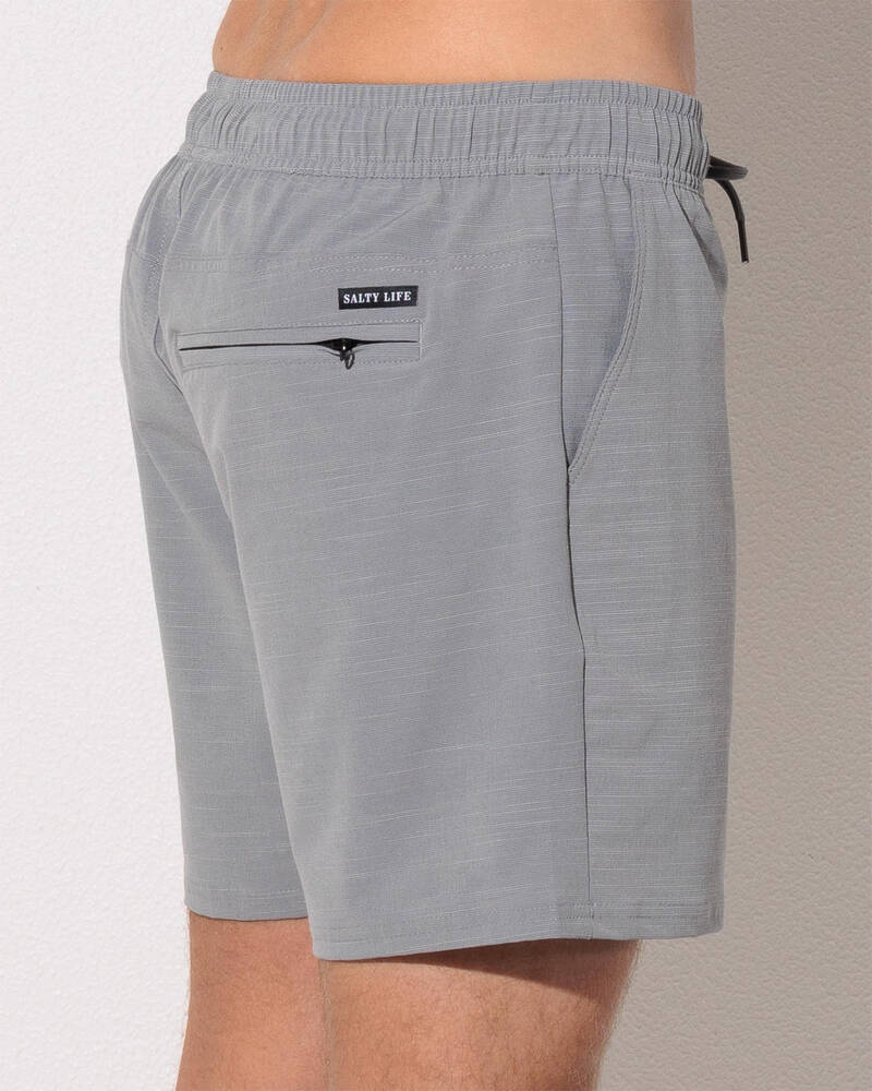 Salty Life Fairlead Elastic Waist Shorts for Mens