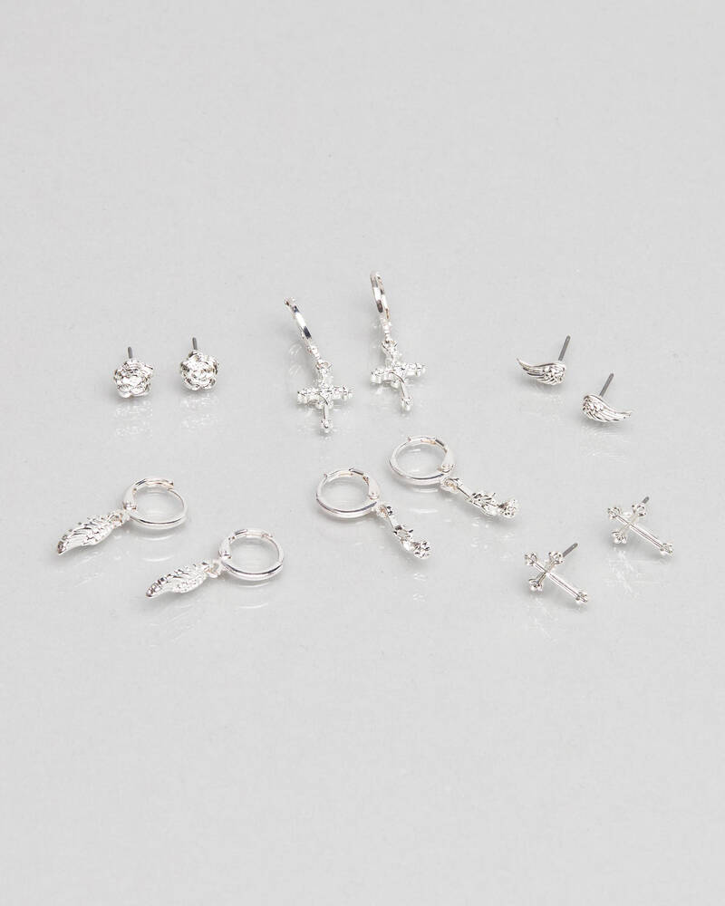 Karyn In LA Madonna Earring Pack for Womens