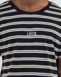 Lucid Essential Stripe T-Shirt for Mens image number null