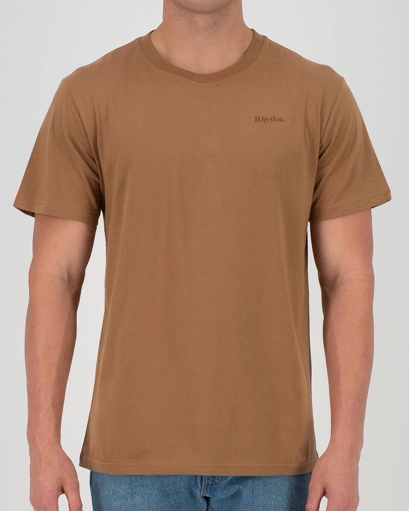 Rhythm Essential Logo T-Shirt for Mens