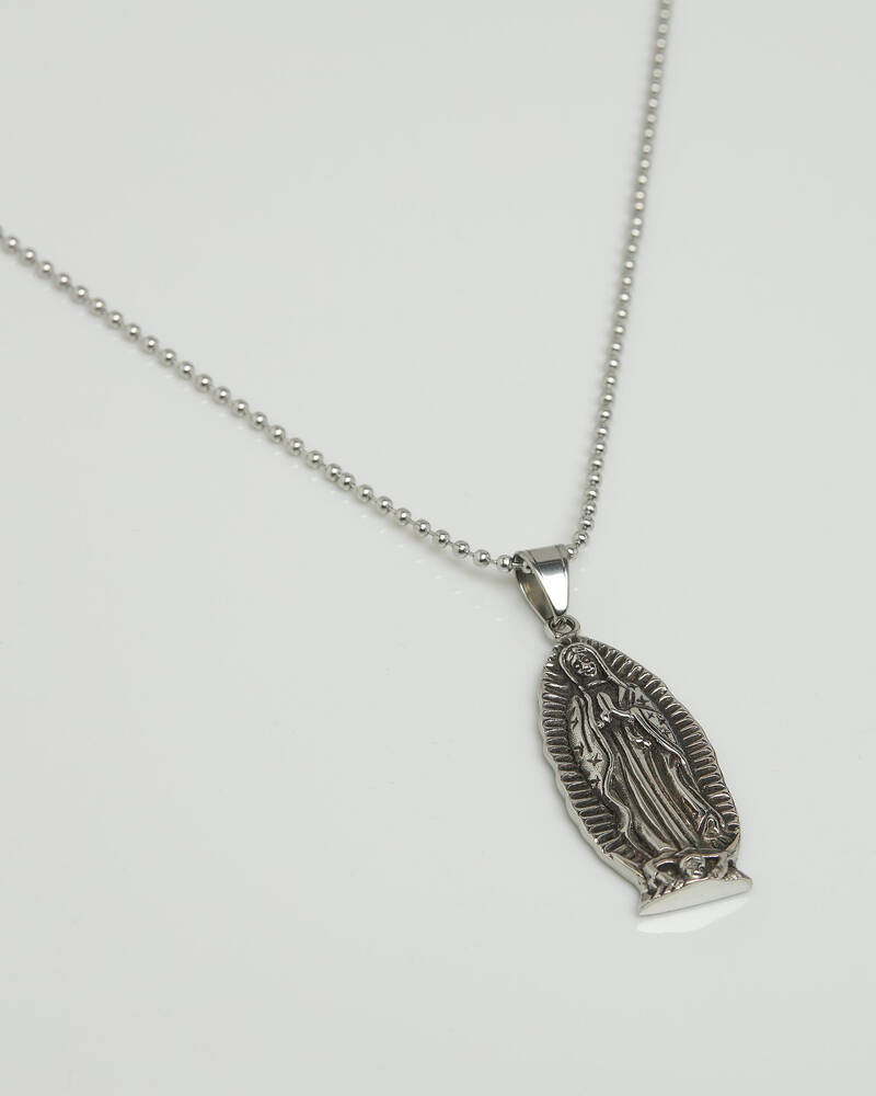REPUBLIK Our Lady Of Guadalupe Necklace for Mens