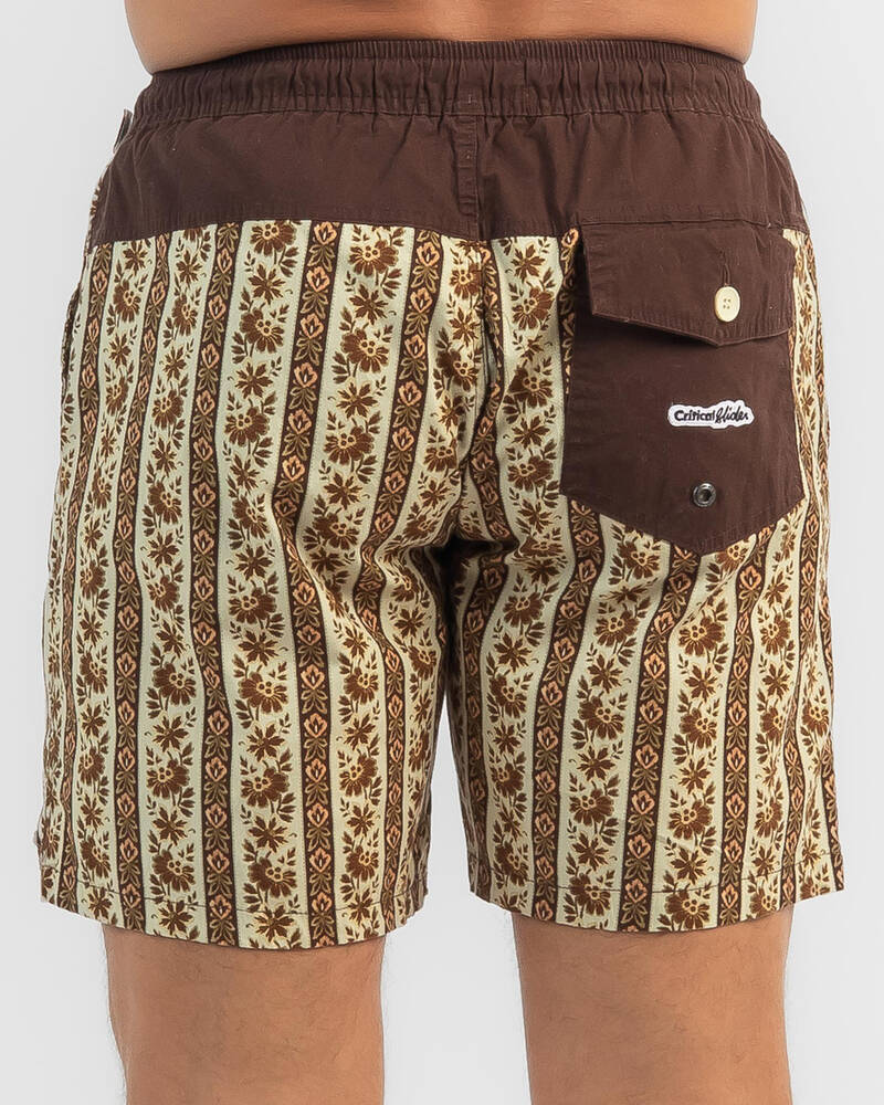 The Critical Slide Society Valley Trunk Elastic Shorts for Mens