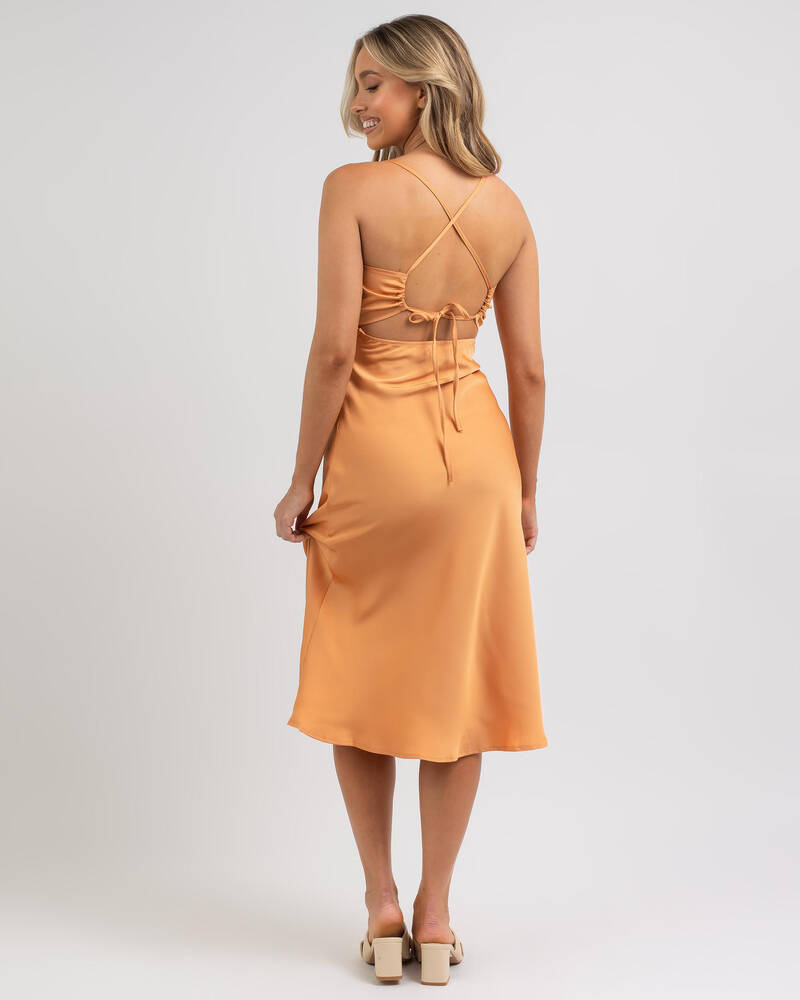 Mint Vanilla Katrina Midi Dress for Womens