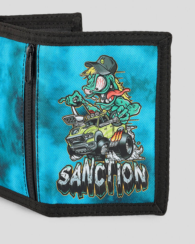 Sanction Channel Tri-fold Wallet for Mens