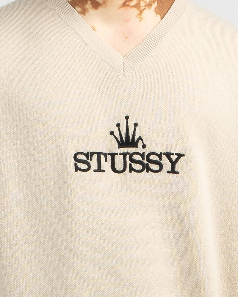 Stussy Glamour Knit Vest for Mens