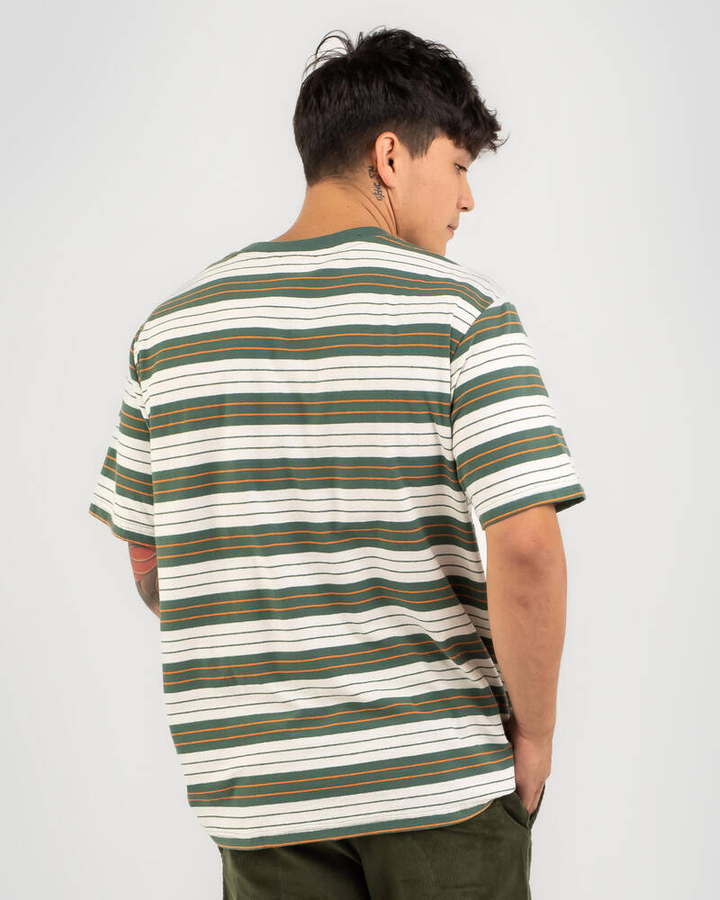 Rhythm Vintage Stripe T-Shirt for Mens