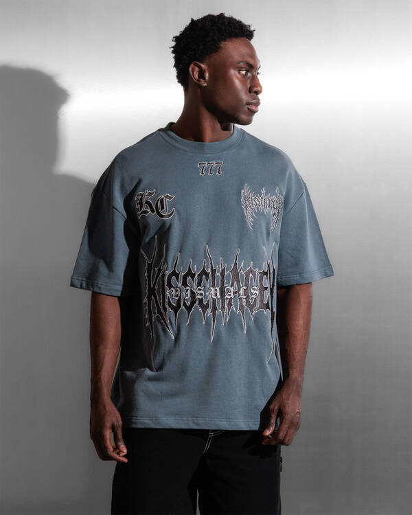 Abrasion Loopback Street T-Shirt