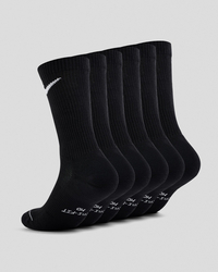 Nike Women's Everyday Plus Cushioned Training Crew Sock Pack for Womens image number null