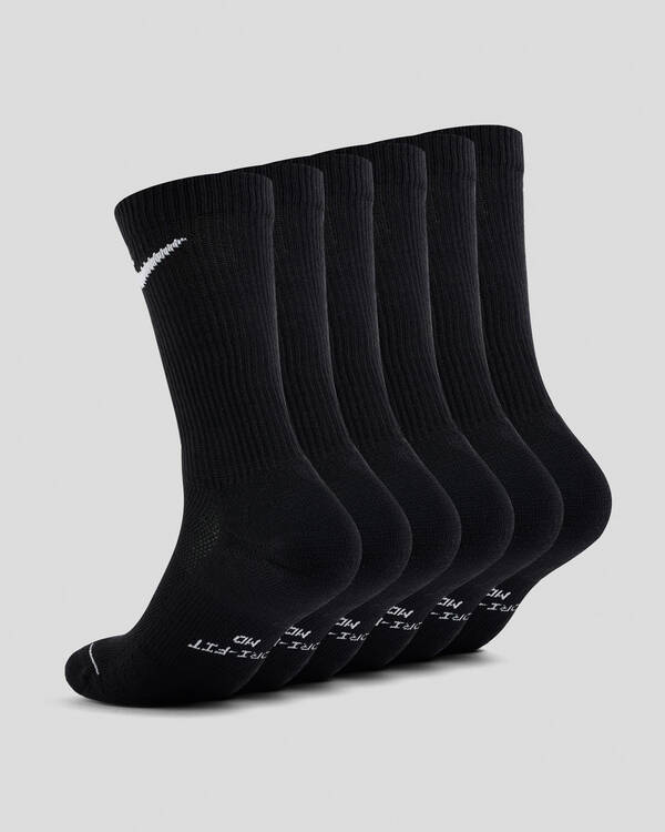 Nike Women's Everyday Plus Cushioned Training Crew Sock Pack for Womens