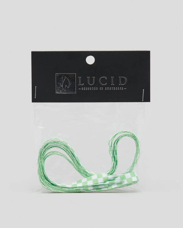 Lucid Checker Shoe Laces for Mens