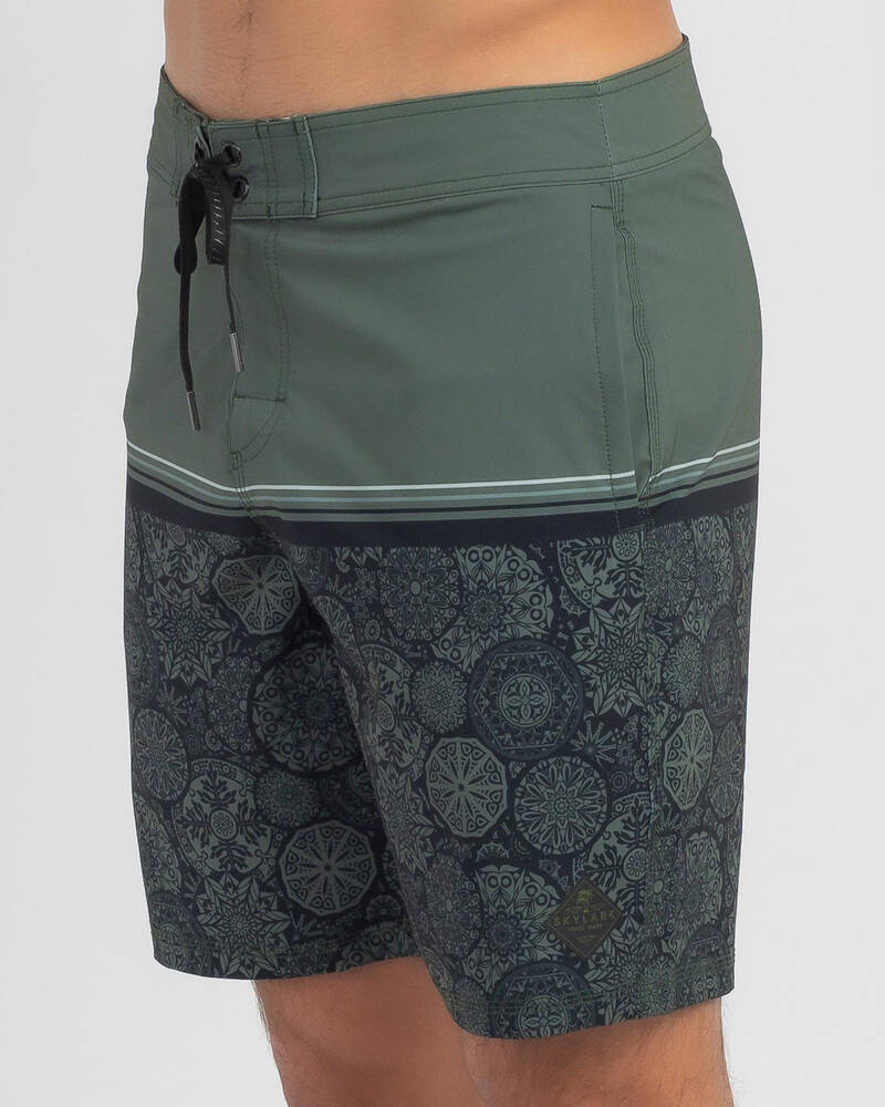 Skylark Spiralling Board Shorts for Mens