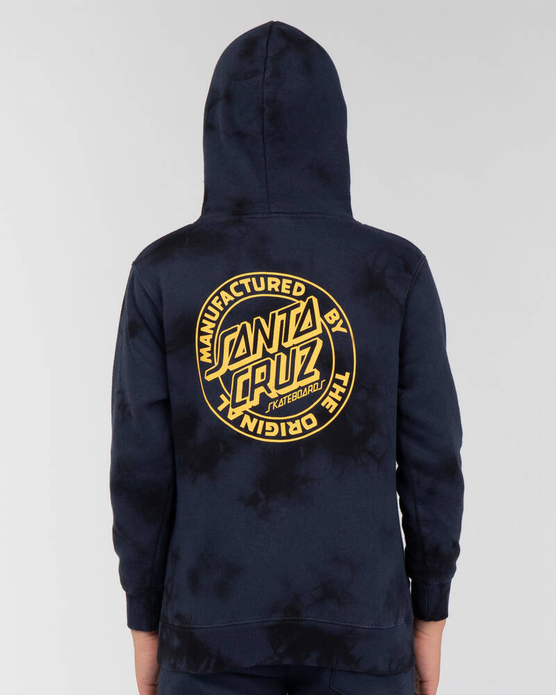 Santa Cruz Boys' Original Dot Pop Hoodie for Mens