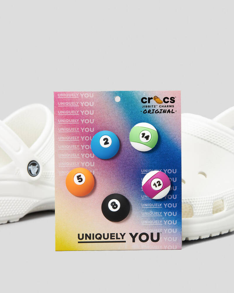 Crocs Billiard Balls Jibbitz 5 Pack for Unisex