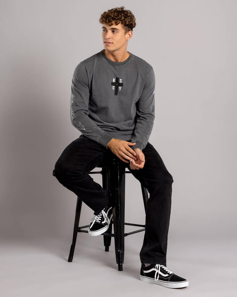 Kiss Chacey Cautious Long Sleeve T-Shirt for Mens