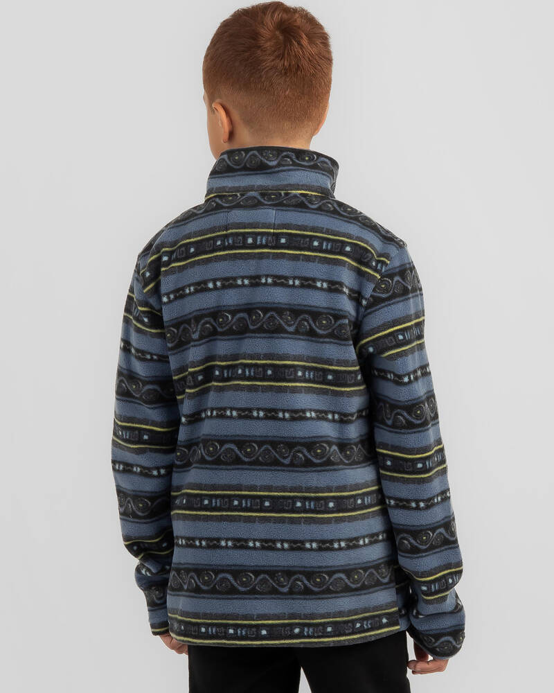 Rip Curl Boys' Tube Heads Polar Fleece Jacket for Mens