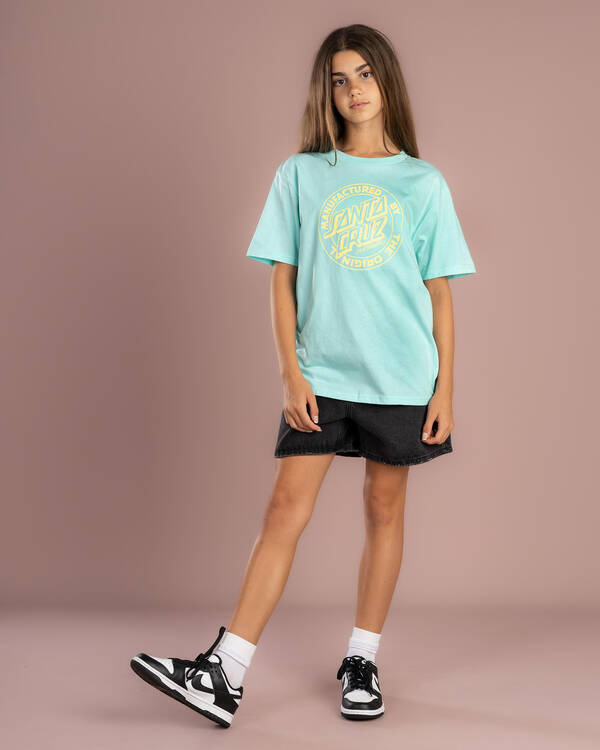 Santa Cruz Girls' MFG Dot Front T-Shirt for Womens