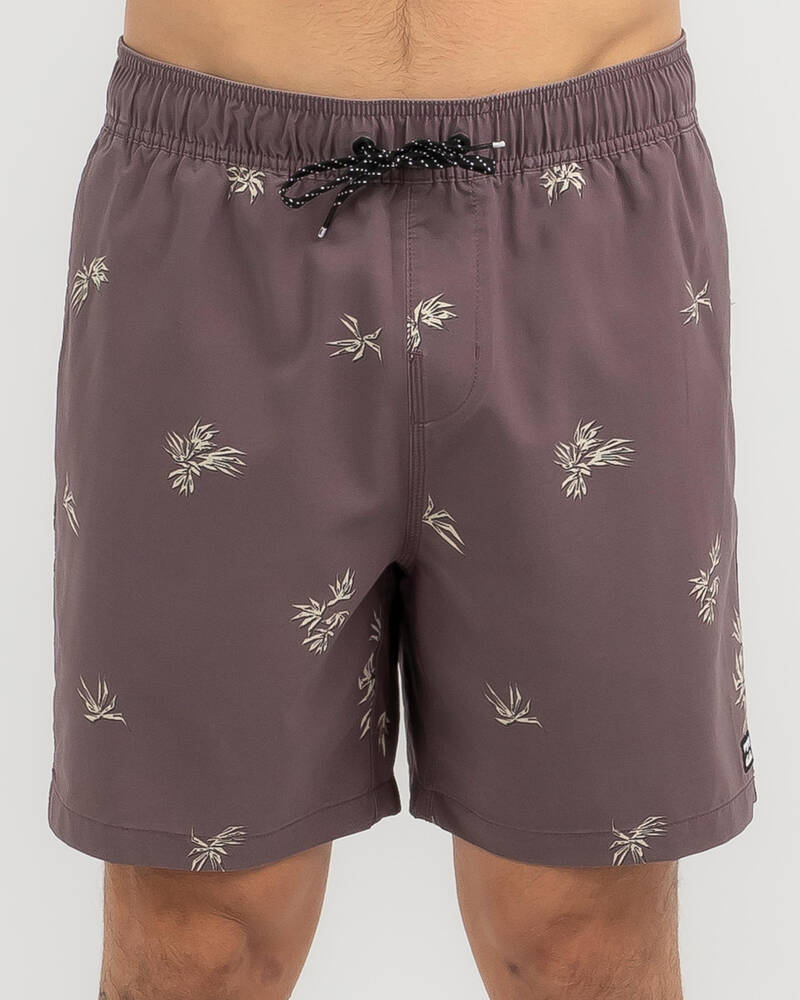 Billabong Sundays Layback Elastic Waist Board Shorts for Mens