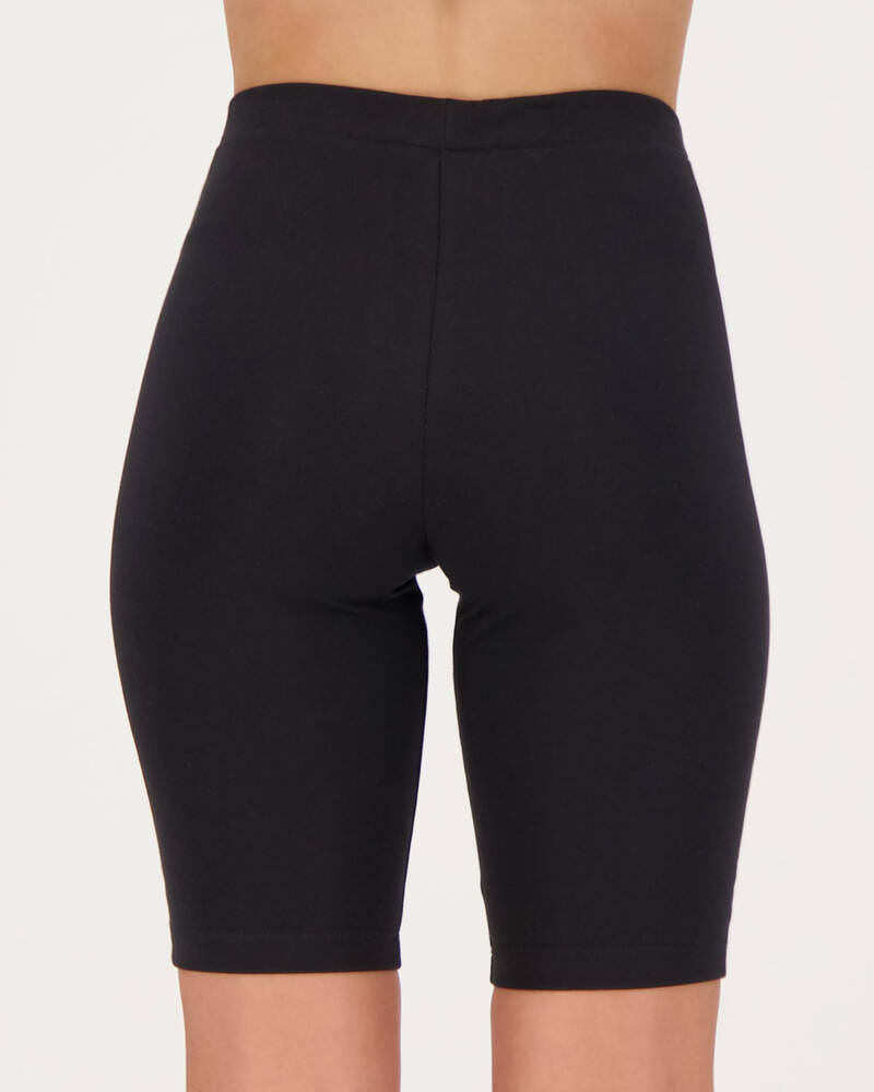 adidas 3 Stripe Bike Shorts for Womens