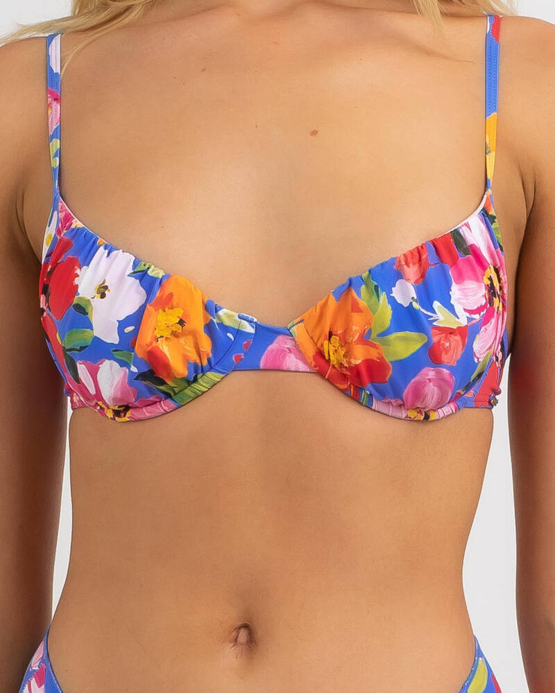 Topanga Claude Ruch Balconette Bikini Top for Womens