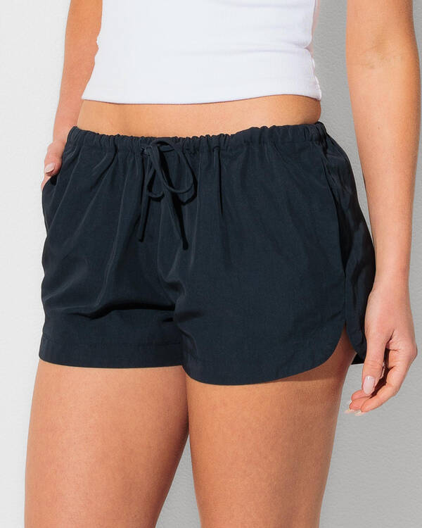 Saddie Cupro Shorts