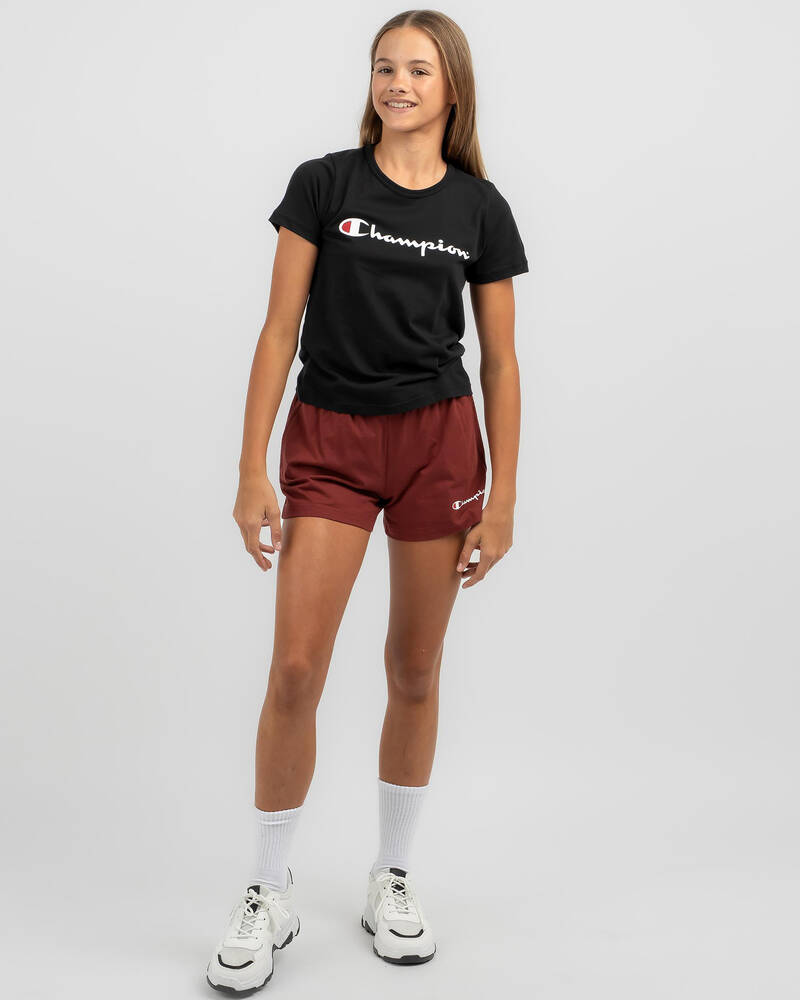 Champion Girls' Champion Logo Shorts for Womens