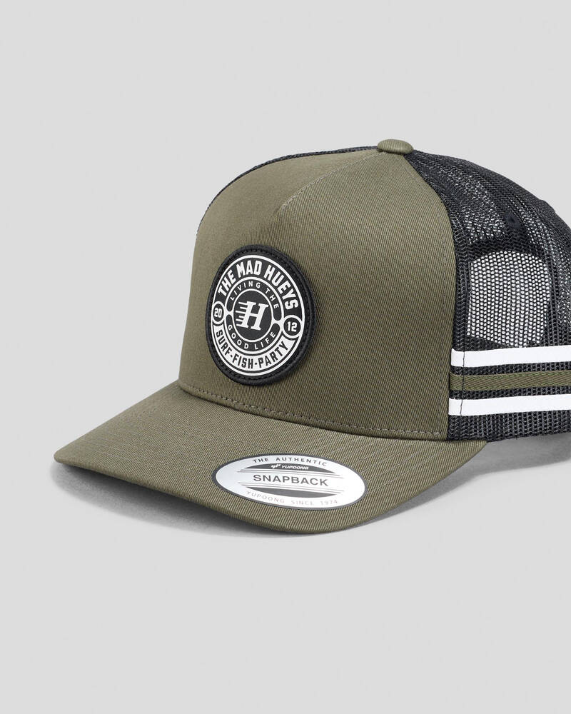 The Mad Hueys Hueys Good Life Trucker Cap for Mens