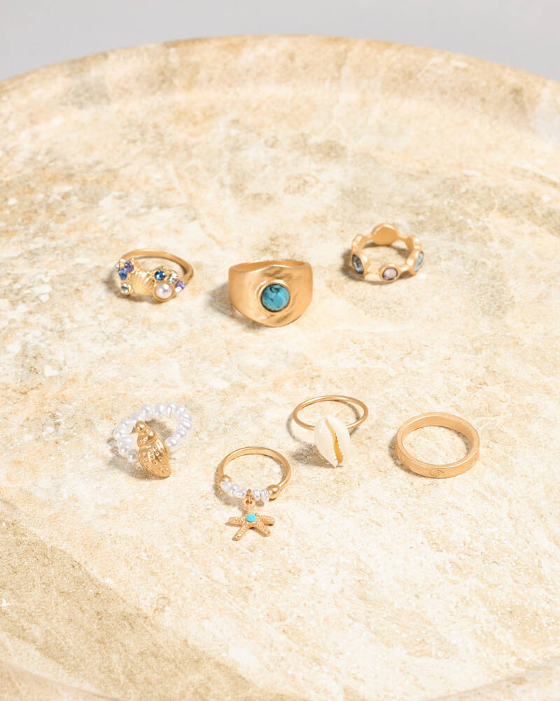 Karyn In LA Island Cove Ring Pack for Womens