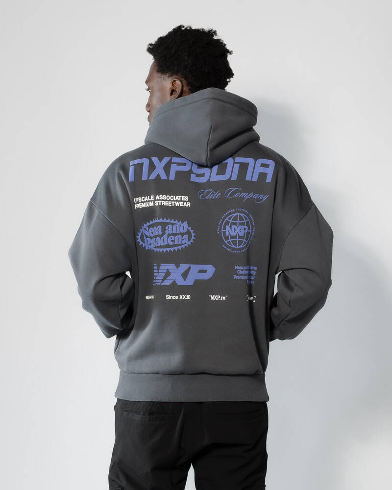 Nena & Pasadena Upscale Heavy Box Fit Hoodie for Mens