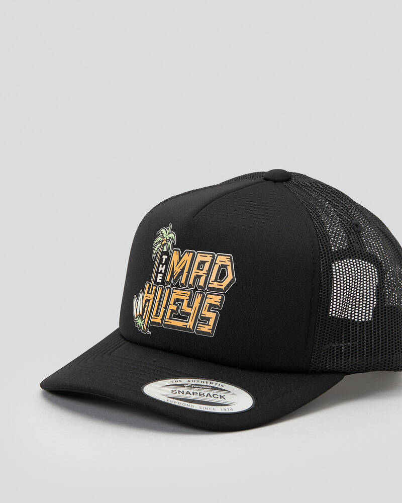 The Mad Hueys Boys' Hueys Beach Club Foam Trucker Snapback Cap for Mens
