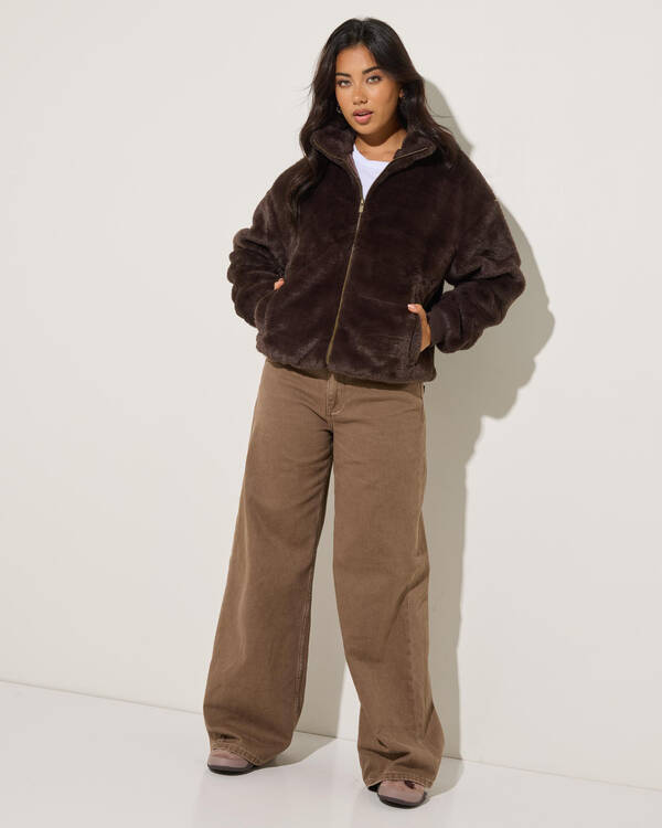 Ava And Ever Aura Faux Fur Jacket for Womens