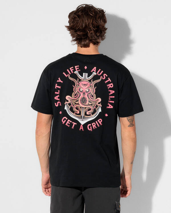 Salty Life Eightfold Hold T-Shirt for Mens