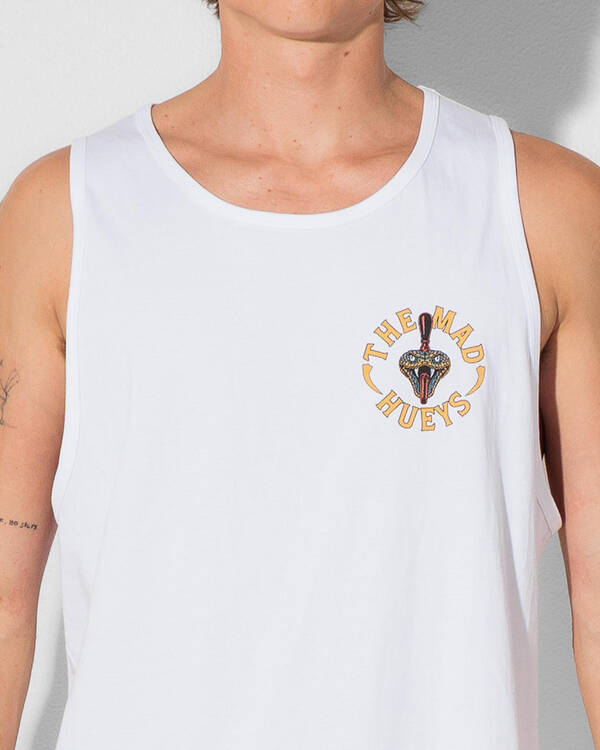 The Mad Hueys Fanging Keg Singlet Tank for Mens