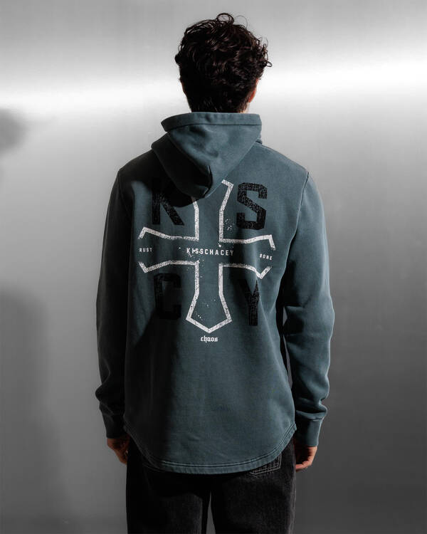 Kiss Chacey Tension Dual Curved Hoodie for Mens