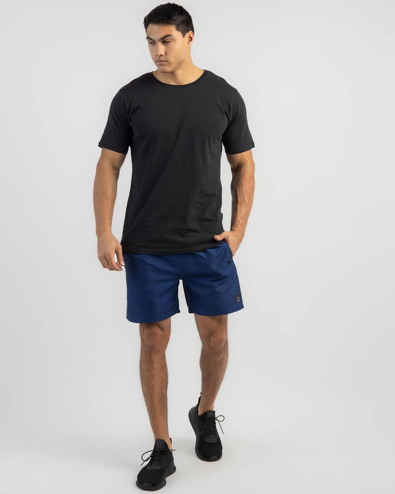 Lucid Coding Elastic Waist Shorts for Mens