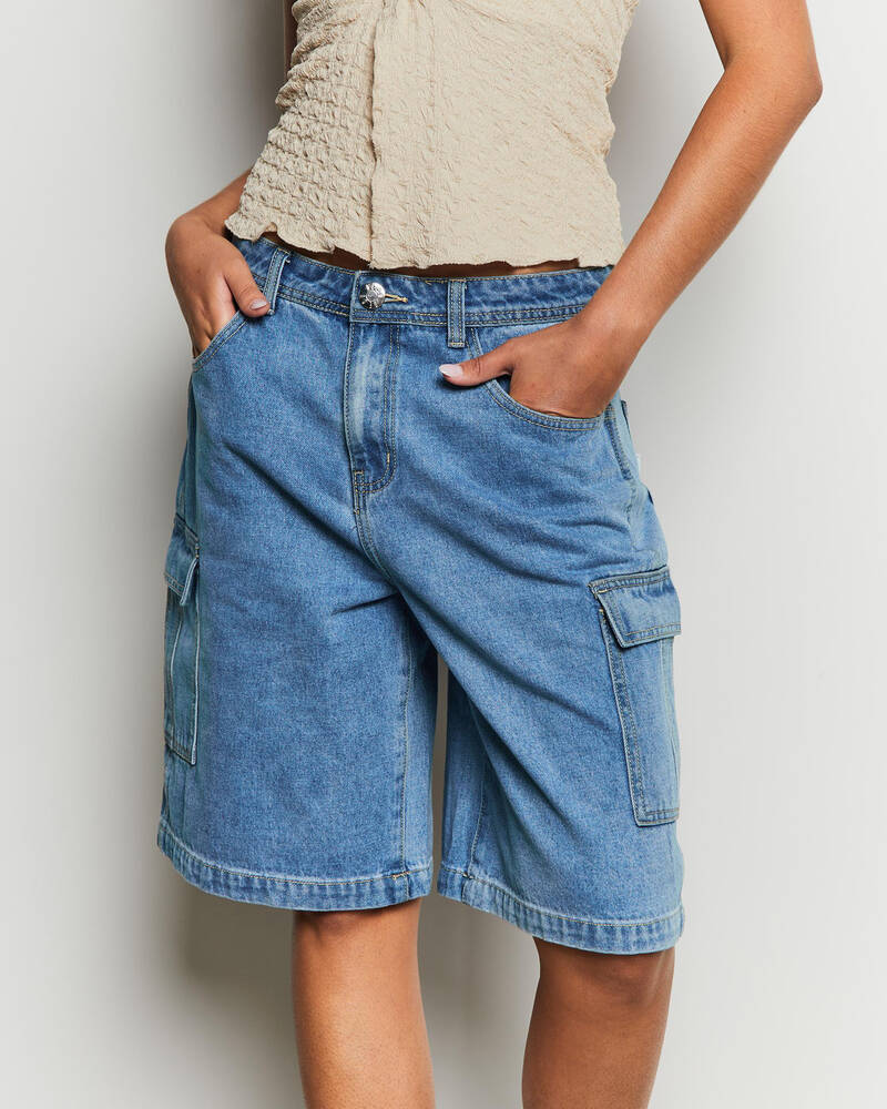 DESU Drop Out Jorts for Womens