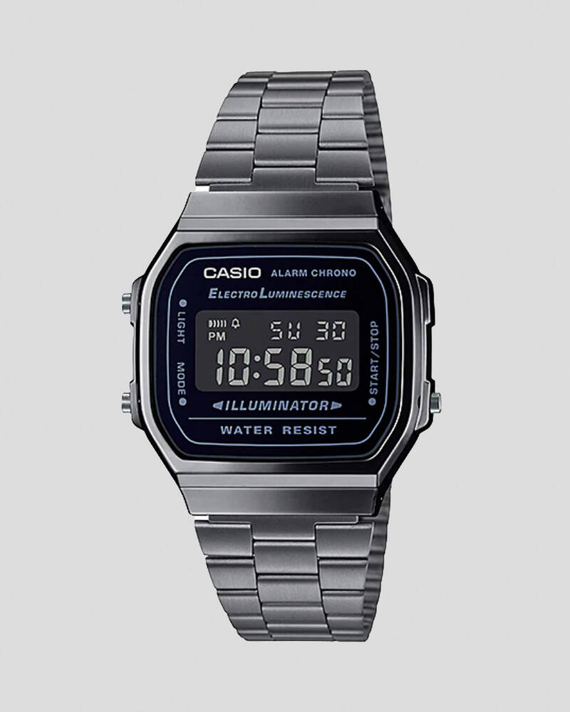 Casio A168WGG-1B Watch for Mens